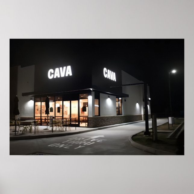 Poster Cava Night Shot (Devant)