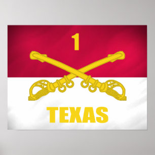 Poster Cavalerie du Texas