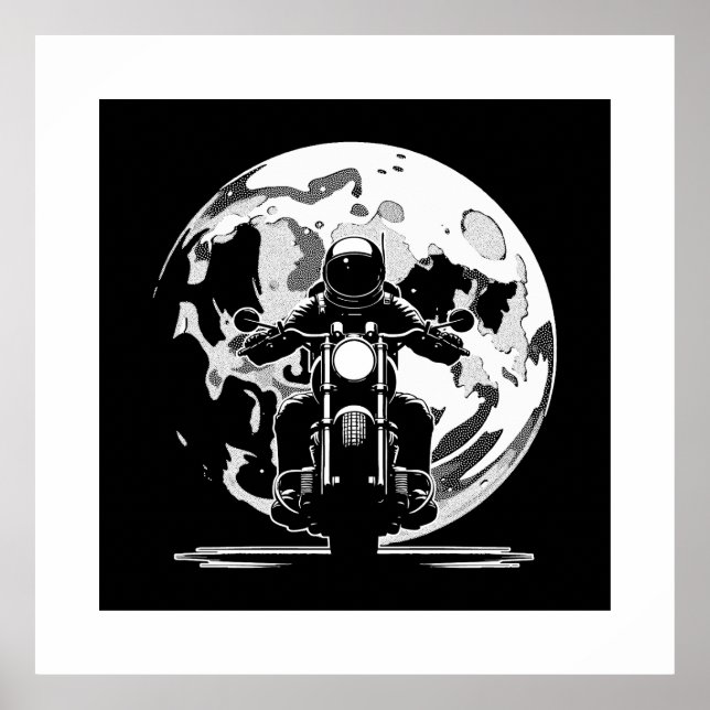 Poster Cavalier de la Lune (Devant)