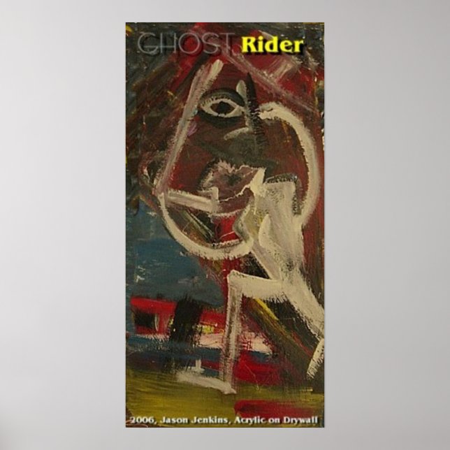 POSTER CAVALIER FANTÔME (Devant)