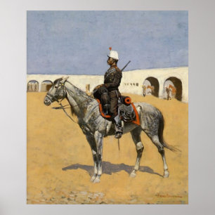 Poster Cavalryman of Line