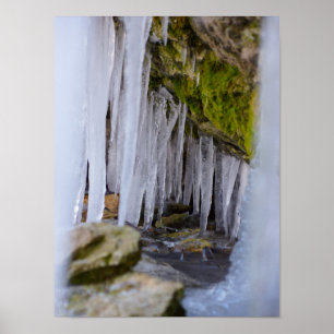 Poster Cave Icicles