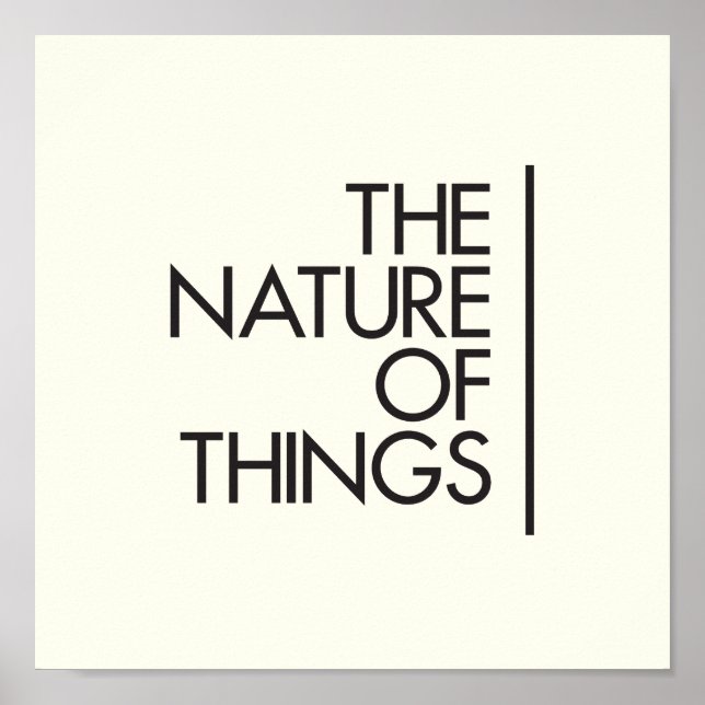 Poster CBC - Nature des choses depuis 1979 (Devant)