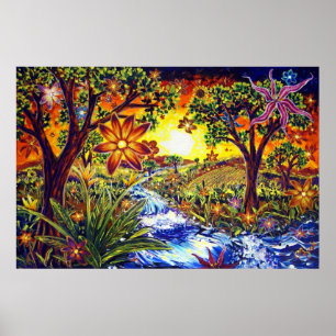 Poster CBjork, BDazzled River