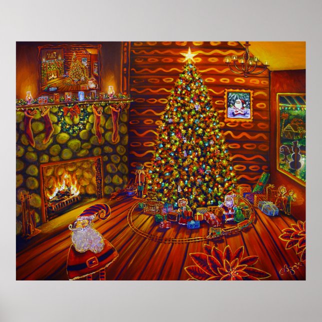 Poster CBjork, C'Était La Nuit Avant Noël (Devant)