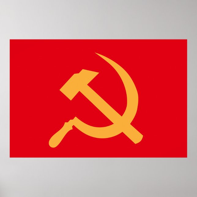 Poster ccp ussr marteau et faucille (Devant)