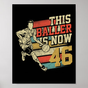 Poster Ce Ller a Maintenant 46 Cadeau Pour 46e Anniversai