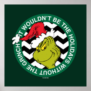 Poster Ce ne serait pas les vacances sans Grinch