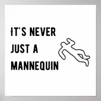 Ce n'est jamais un mannequin