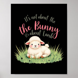 Poster Ce n'est pas à propos du lapin, c'est à propos de