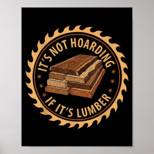 Poster Ce n'est pas du thésaurisation si c'est du bois de