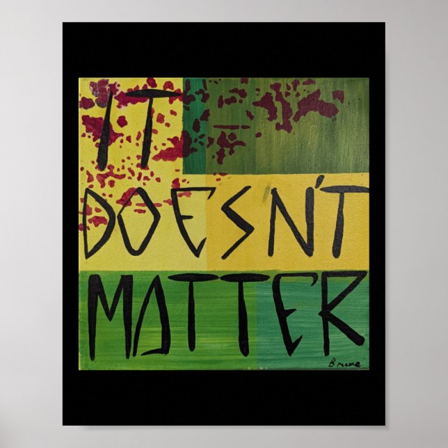 Poster Ce n'est pas le cas (Devant)