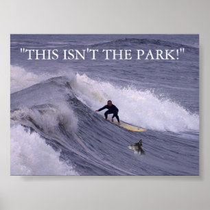 POSTER CE N'EST PAS LE PARC !