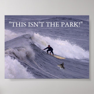 POSTER CE N'EST PAS LE PARC !