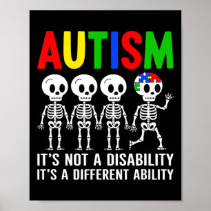 Poster Ce n'est pas un handicap, c'est une capacité diffé