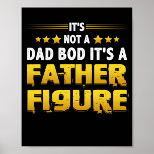 Poster Ce n'est pas un papa Bod C'est une Fête des pères