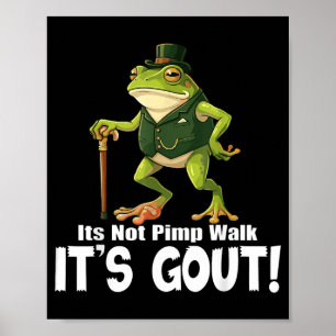 Poster Ce n'est pas une promenade c'est la goutte Grenoui
