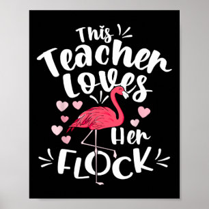 Poster Ce principal instantané aime son thé de flamingue