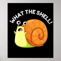 Ce que la coque drôle de tourneille Snail Pun Dark