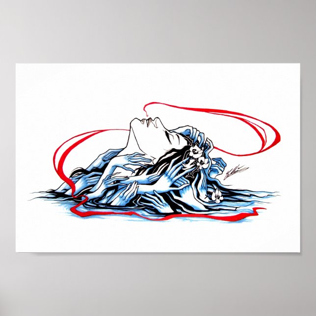 Poster Ce que l'eau m'a donné (Devant)