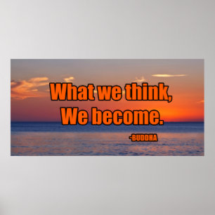 Poster Ce que nous pensons devenir
