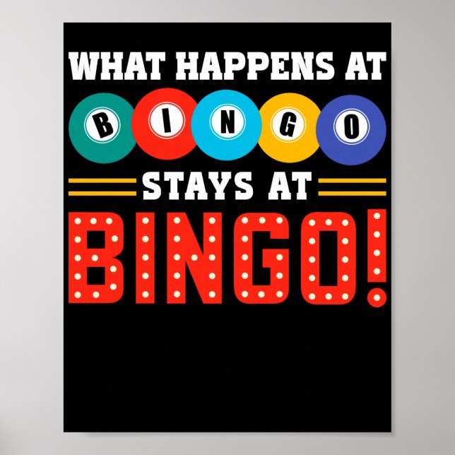 Poster Ce Qui Se Passe À BingoSéjourne À Bingo Funny Luck (Devant)