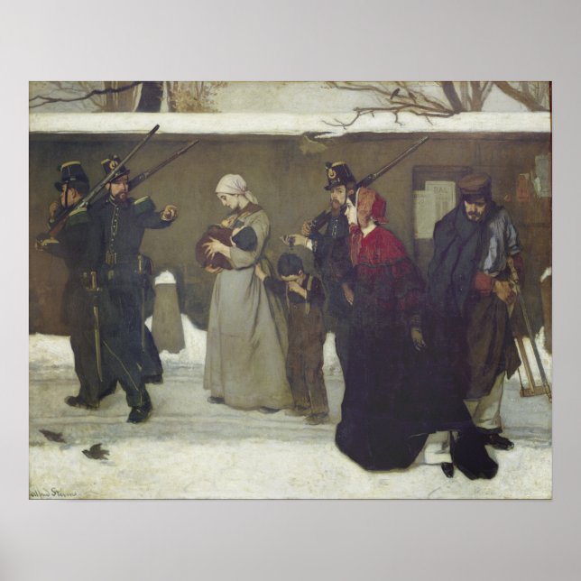 Poster Ce qu'on appelle le vagabondage ou chasseurs de Vi (Devant)