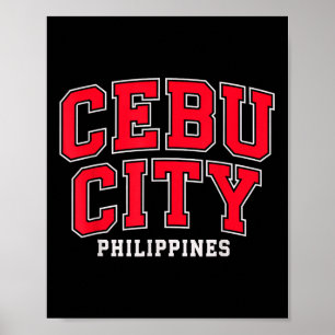 Poster Cebu City Ph Pinoy Philippines Filipino Hommes fem
