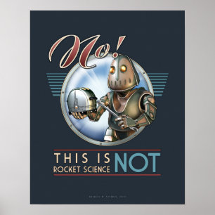 Poster Ceci n'est PAS l'affiche Rocket Science (16x20")