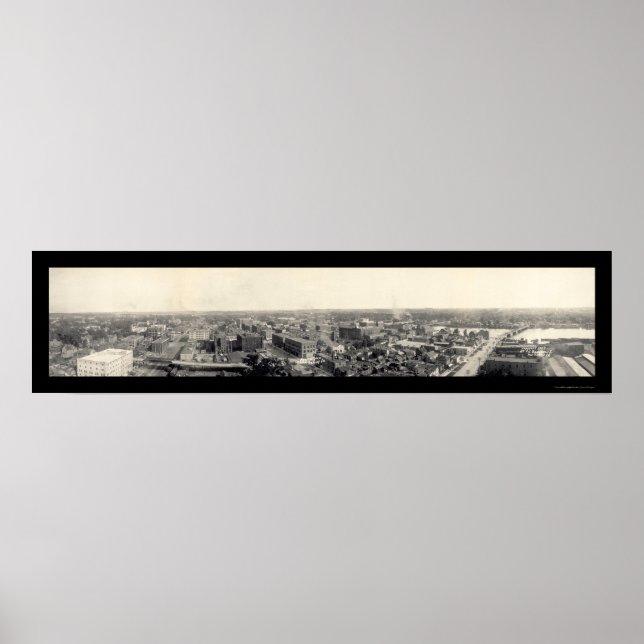 Poster Cedar Rapids, IA Photo 1907 (Devant)