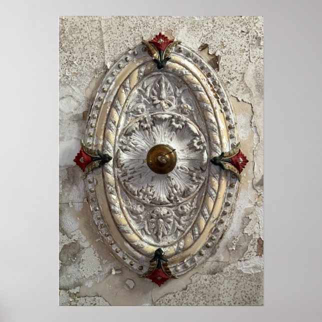 Poster Ceiling Medallion (Devant)