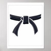 Ceinture noire deuxième degré arts martiaux karaté