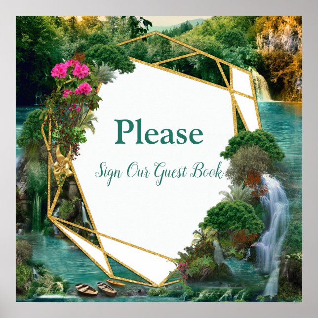 Poster Célébration au lac Magical Imaginaire (Devant)