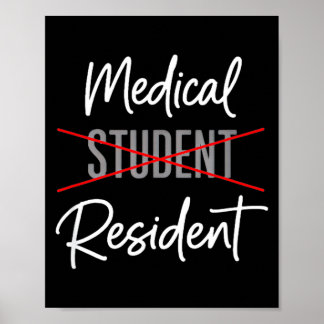 Poster Célébration de l'étudiant en médecine devenu résid