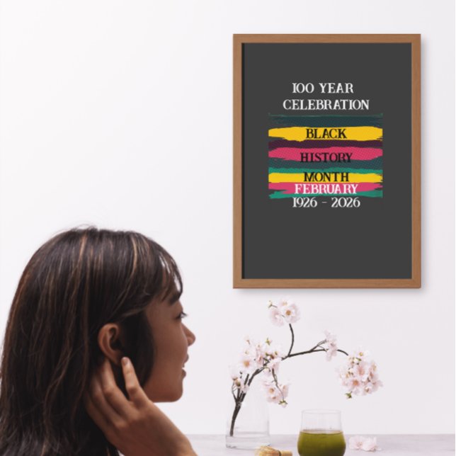 Poster célébration du mois de l'histoire des noirs 2026 1 (Créateur téléchargé)
