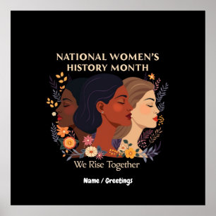 Poster Célébration du Mois national de l’histoire des fem