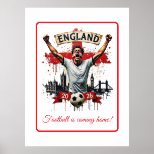 Poster Célébration personnalisée de l'équipe nationale de