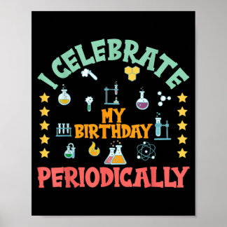 Poster Célébrer l'anniversaire périodiquement Anniversair