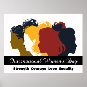 Poster Célébrez la Journée internationale des femmes le 8