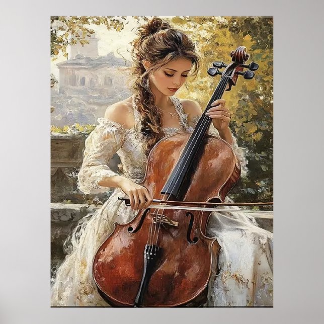 Poster Cello Serenade  (Devant)