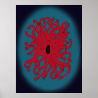 Poster cellule humaine