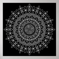 Poster Celtic Knot Mandala 2