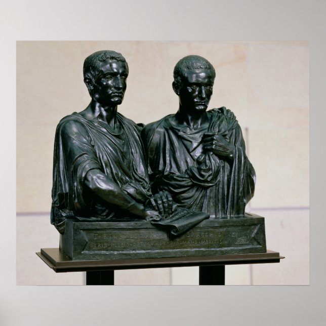 Poster Cénographie des Gracchi, 1853 (Devant)