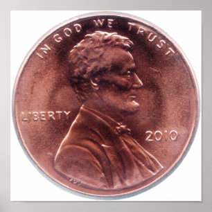 Poster Cent de Lincoln