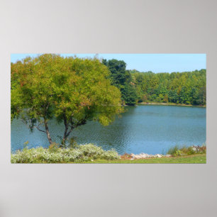 Poster Centennial Lake in Ellicott City Maryland