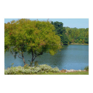 Poster Centennial Lake in Ellicott City Maryland