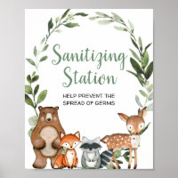 Centrale de nettoyage baby shower des animaux des 
