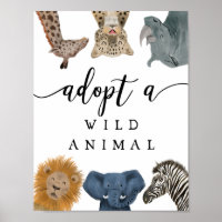 Centre d'adoption | Boy Safari Anniversaire