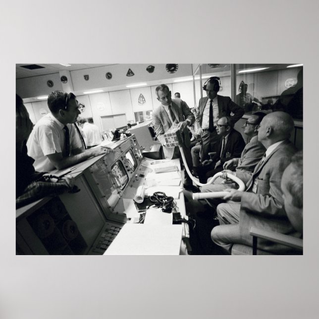 Poster Centre de contrôle de mission Apollo 13 (Devant)