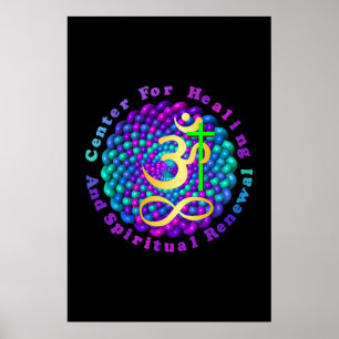 Poster Centre de guérison et de renouveau spirituel